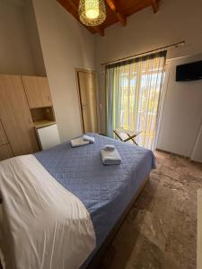 A bed or beds in a room at Vias