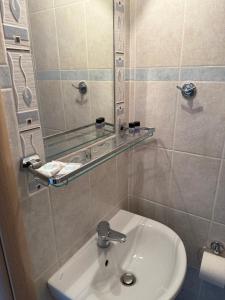 A bathroom at Vias