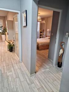 Ένα ή περισσότερα κρεβάτια σε δωμάτιο στο Apartamento Estrella