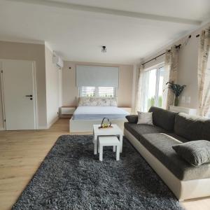 Posezení v ubytování Garten-Apartment Wurzinger + 1 fotografie