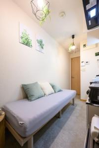 Χώρος καθιστικού στο 4min Shinjuku by sub Cozy Mini Room
