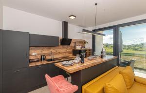 Kuchyň nebo kuchyňský kout v ubytování Murter - Jezera Luxury Apartments