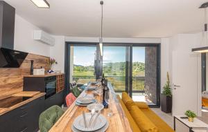 Posezení v ubytování Murter - Jezera Luxury Apartments