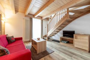 TV a/nebo společenská místnost v ubytování Hotel Gran Paradis
