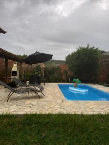 Πισίνα στο ή κοντά στο Casa Primeiro Andar