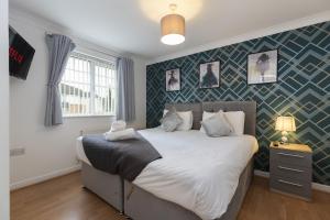 Postel nebo postele na pokoji v ubytování Tyne and Wear retreat, Newcastle