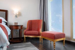 Un lugar para sentarse en Millennium Hotel Doha