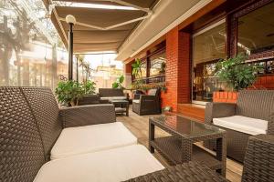 Posezení v ubytování Hotel El Marqués