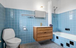 Awesome Home In Allinge With Wifi的一间浴室