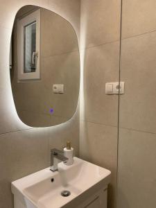 Koupelna v ubytování Apartman Mare Blace
