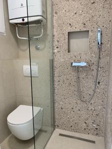 Koupelna v ubytování Apartman Mare Blace