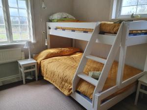 Postel nebo postele na pokoji v ubytování Ekeliden B&B