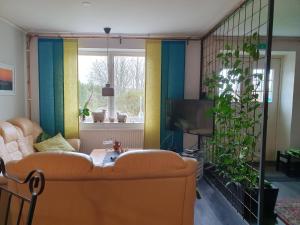 Posezení v ubytování Ekeliden B&B