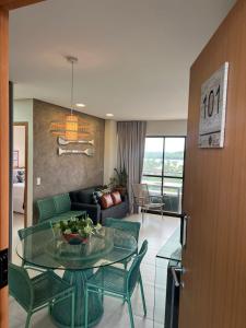 Posezení v ubytování 101 Torre 05 apartment at Eco Resort