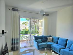 Χώρος καθιστικού στο Sunny Beach Apartments - 126