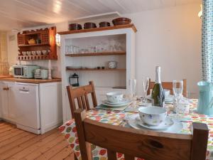 Köök või kööginurk majutusasutuses Teana Cottage