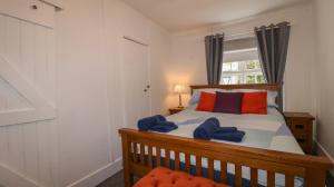 Voodi või voodid majutusasutuse Teana Cottage toas