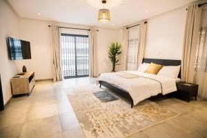 Postel nebo postele na pokoji v ubytování City Link Suites - 3 Bedroom Ideal For Families & Friends + 3 fotografie