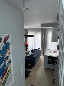 Posezení v ubytování Domek 24 przy Plaży Jastrzębia Góra- Ostrowo