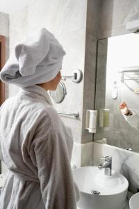 Vannituba majutusasutuses NJ Hotel Rabat