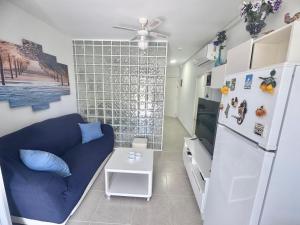 Kuchyň nebo kuchyňský kout v ubytování Cozy apartment