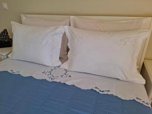 Cama ou camas em um quarto em Alojamento Calypso