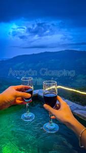 Joogid majutusasutuses Arrayán Glamping Villa 1
