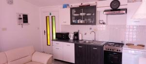 Kuchyň nebo kuchyňský kout v ubytování Apartment Inter Vivos