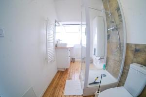 Ένα μπάνιο στο Appartement très lumineux - vue sur la ville - 4 personnes +7 φωτογραφίες