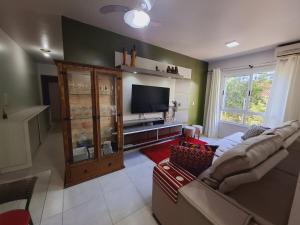 TV a/nebo společenská místnost v ubytování Ap central na cidade do Cristo!