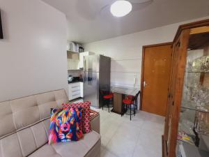 Kuchyň nebo kuchyňský kout v ubytování Ap central na cidade do Cristo! + 7 fotografií