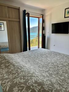 Postel nebo postele na pokoji v ubytování Apartman I&M