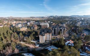 A general view of Zlatibor or a view of the city taken from Az apartmant