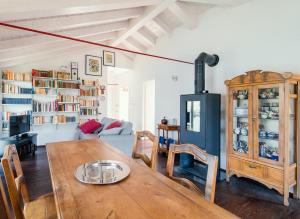 Et opholdsområde på Como Lake & Mountain