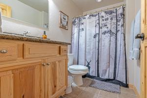 Koupelna v ubytování Family White Mountain Escape with Theater & Games + 12 fotografií