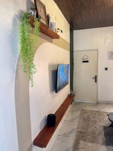 TV a/nebo společenská místnost v ubytování Tropical Suite Appart