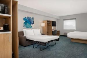 Postel nebo postele na pokoji v ubytování Quality Inn & Suites Prescott