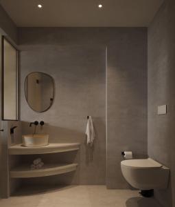 Koupelna v ubytování néreya luxury rooms