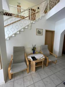 Posezení v ubytování Haus Elfriede