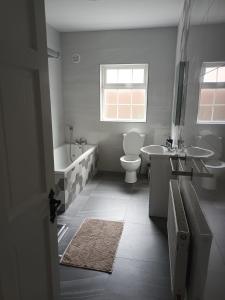 Koupelna v ubytování Bungalow in Baltinglass