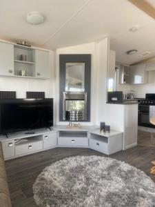 Kuchyň nebo kuchyňský kout v ubytování Crossfield Lodge