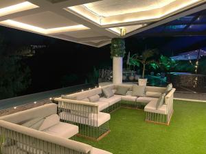 Istumisnurk majutusasutuses EleMYNT LifeStyle Hotel