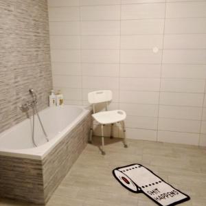 Baðherbergi á Apartmaji BORŠTNER