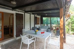 Patio nebo venkovní prostory v ubytování Rustico Gallurese