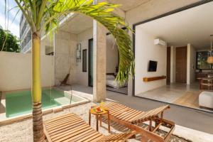 Bazén v ubytování Soko Tulum nebo v jeho okolí