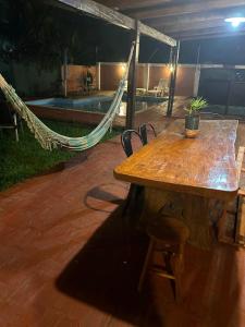 Bazén v ubytování Casa de Verano con piscina exclusiva nebo v jeho okolí