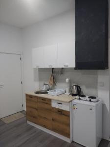 Η κουζίνα ή μικρή κουζίνα στο TVIS studios