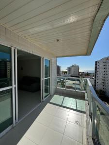 Balkón nebo terasa v ubytování Lumar Apartamento em praia do morro