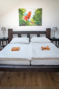 Posteľ alebo postele v izbe v ubytovaní Cuba Bar & Hostel