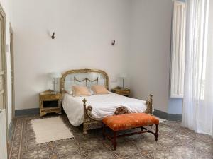 Ένα ή περισσότερα κρεβάτια σε δωμάτιο στο Villa in Cuevas de Almanzora